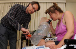 Marijuana activist Marc Emery donated a Volcano vaporizer to medical marijuana patient Marilyn Holsten before she died.